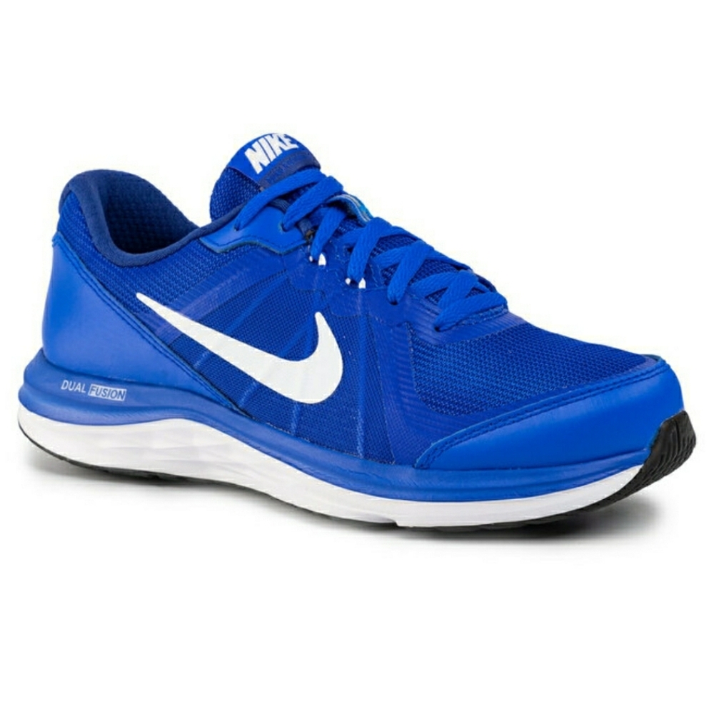 Nike Men's Dual Fusion Royal Blue Running Shoe Size 12